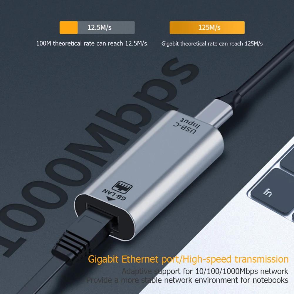 USB C Ÿ -RJ45  ̴ ⰡƮ  LAN Ʈũ ,  ӱ ̽